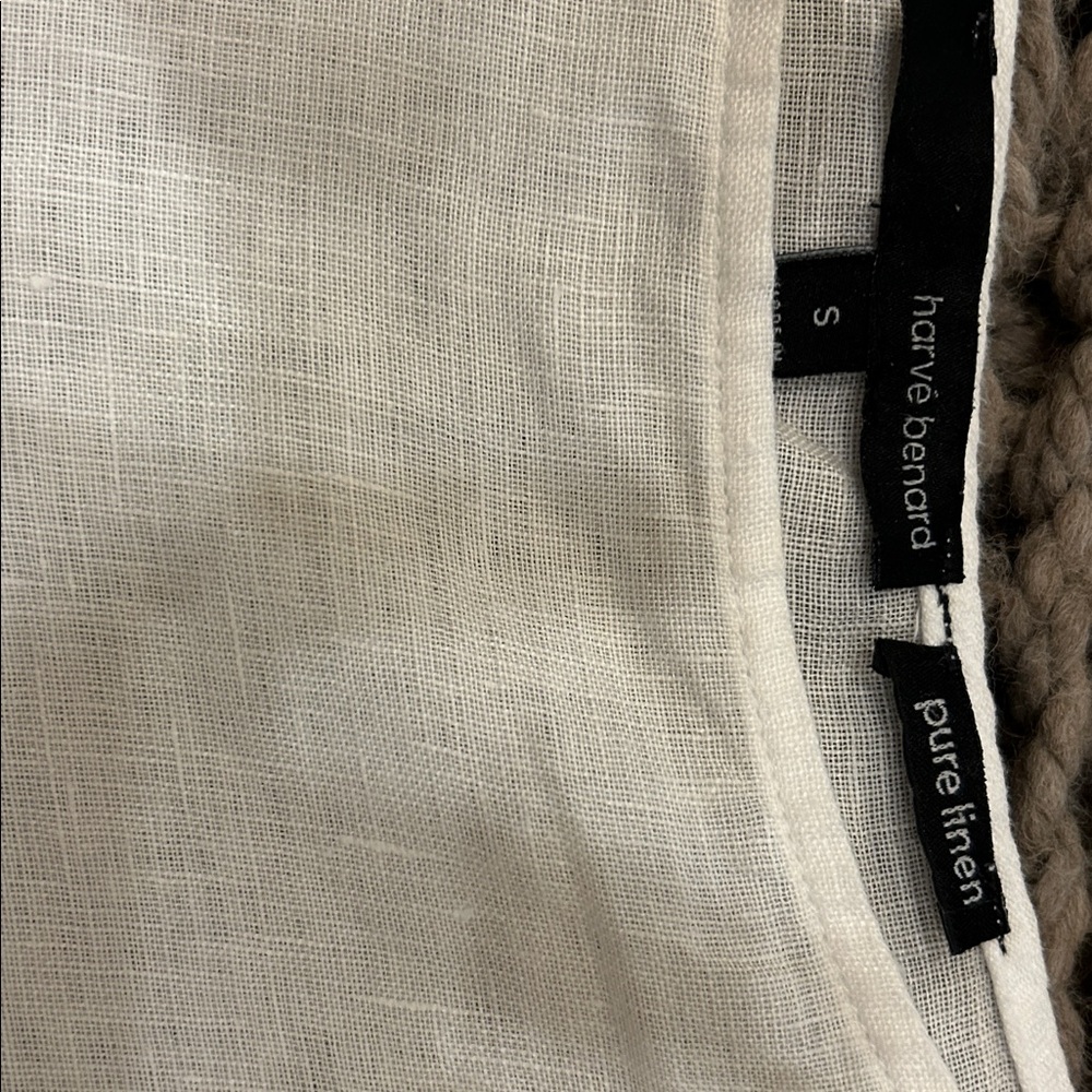 Harve Benard Linen Top - Picture 5 of 5